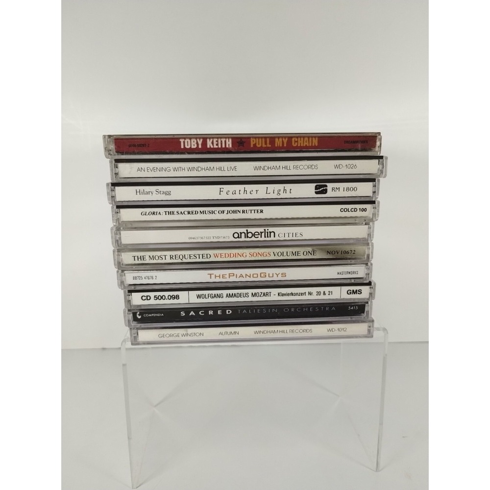 CD Lot 10 MULTIPLE ARTISTS COUNTRY‎ CLASSICAL PRAISE READ